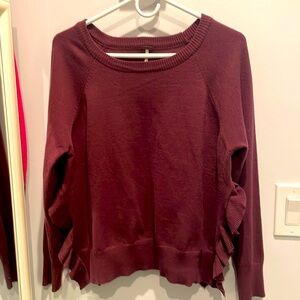 Poof open-sided sweater